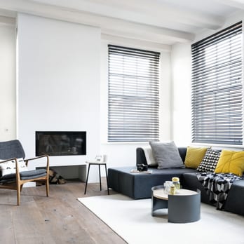 Budget Blinds serving Huntington - Go contemporary with charcoal gray butterfly blinds. - Shades & Blinds Near Me Budget Blinds serving Huntington - Go contemporary with charcoal gray butterfly blinds. - Shades & Blinds Near Me