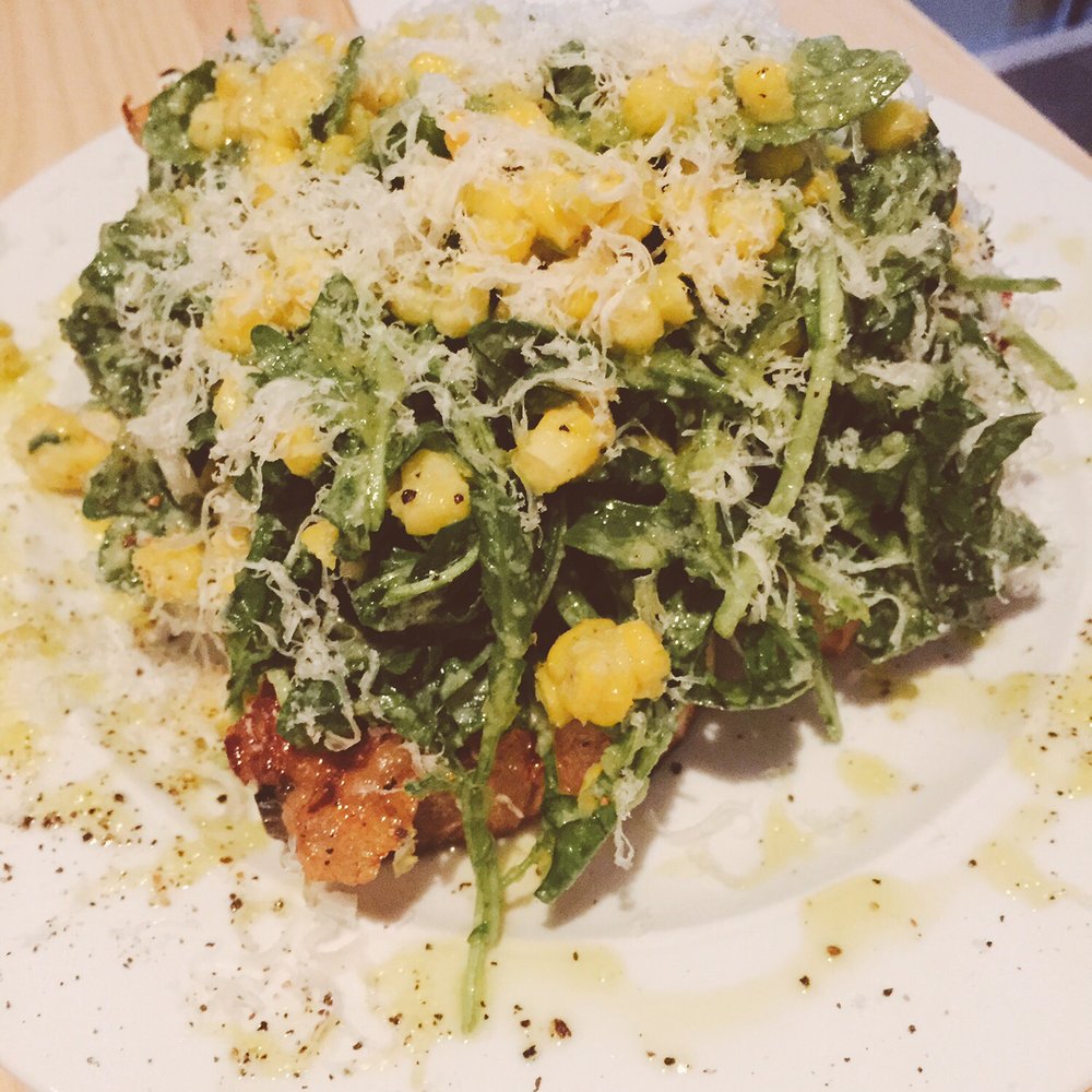 Uccellino - Ricotta and arugula crostini - Italian Near Me - Edmonton, Alberta