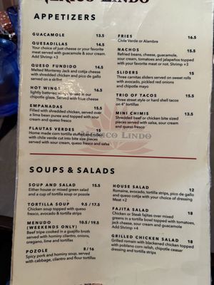 Menu photo 1 Mexico Lindo San Jose, CA Menu photo 1 Mexico Lindo San Jose, CA