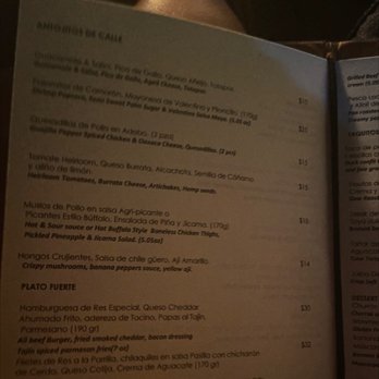 The Rooftop - Food menu - Bars Near Me - Cabo San Lucas, BCS The Rooftop - Food menu - Bars Near Me - Cabo San Lucas, BCS