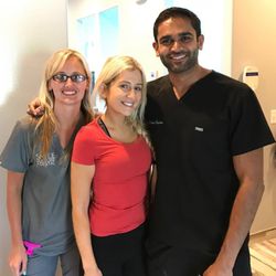 Smile Culture Dental - Dr. Boghara and Barbara with our patient, Lauren!