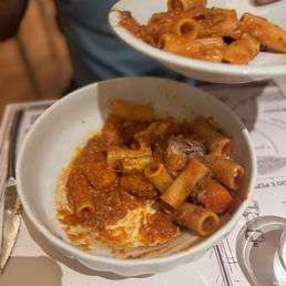 Rigatoni with Vaccinara Coa (Oxtail) Rigatoni with Vaccinara Coa (Oxtail)