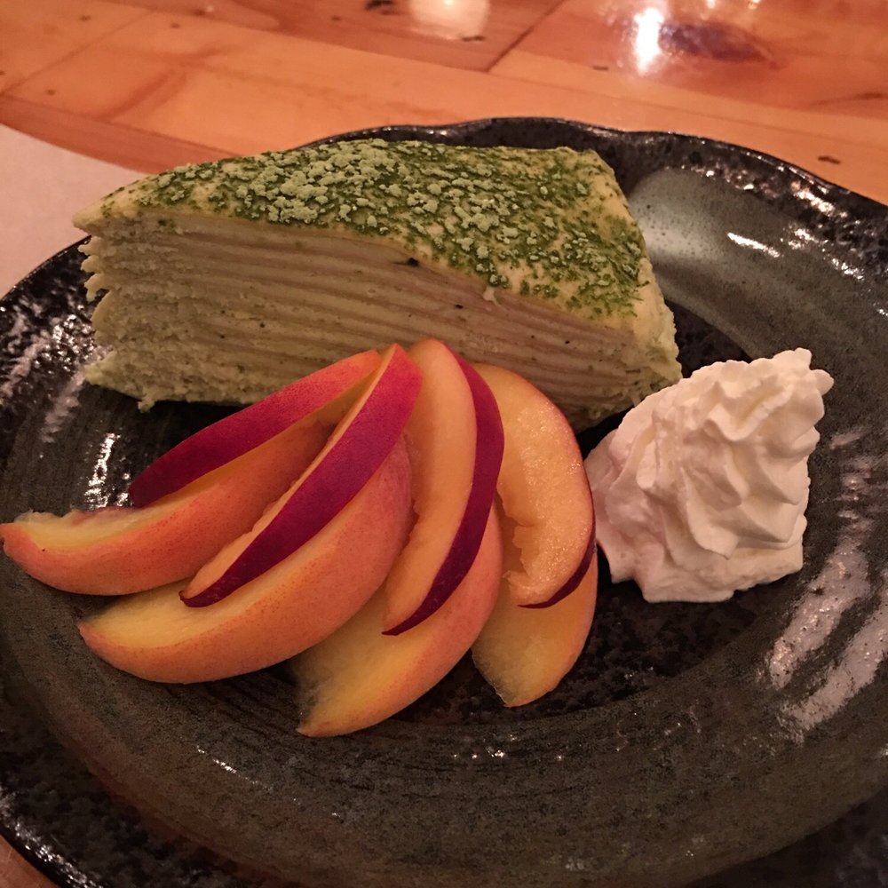 Dosanko - Matcha Mille crepe cake - Japanese Near Me - Vancouver, British Columbia Dosanko - Matcha Mille crepe cake - Japanese Near Me - Vancouver, British Columbia