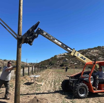 Commercial Power Pole Installation & Replacement - Commercial Power Pole Installation and Replacement
