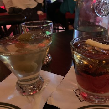 Feast Italian Kitchen - Dirty Tito martini and classic negroni. - Italian Near Me - Old Bridge, New Jersey