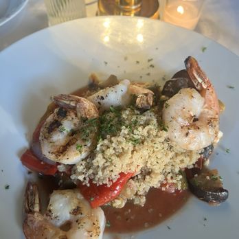 Chez Foushee - Ratatouille with Grilled Shrimp. - French Near Me - Richmond, Virginia Chez Foushee - Ratatouille with Grilled Shrimp. - French Near Me - Richmond, Virginia