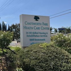 Chatsworth Park Health Care Center - Signage at Kingsbury St