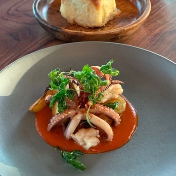 Sierra Mar - calamari - New American Near Me - Big Sur, California Sierra Mar - calamari - New American Near Me - Big Sur, California