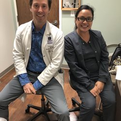 Gregory Schmidt, MD - Dr Schmidt and assistant Hazel
