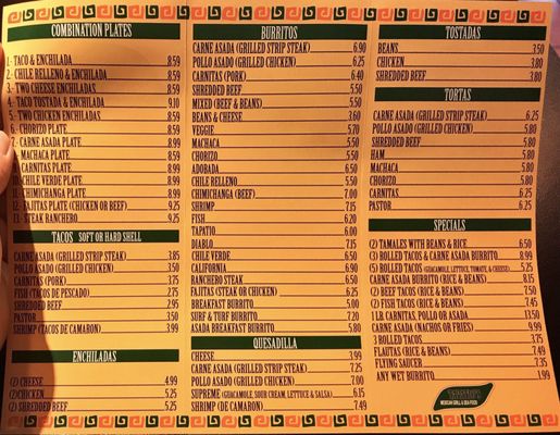 Menu photo 7 Tapatios Mexican Grill Alpine, CA