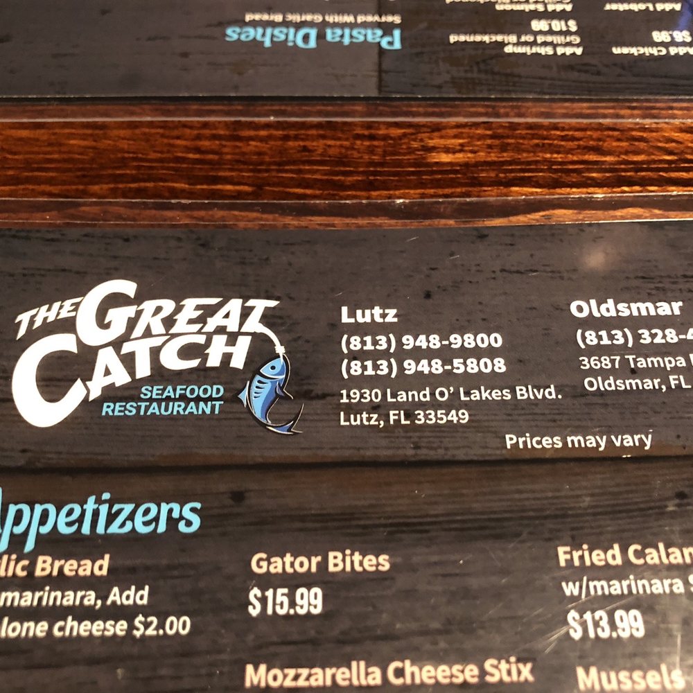The Great Catch - Seafood Near Me - Lutz, Florida The Great Catch - Seafood Near Me - Lutz, Florida
