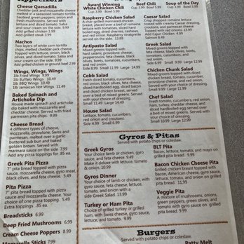 Bayview Inn Restaurant Bar - Menu - Pizza Near Me - Acme, Michigan
