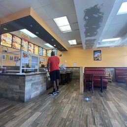 the inside of a restaurant the inside of a restaurant