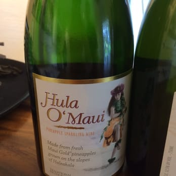 MauiWine - Hula O'Maui sparkling Pineapple wine! - Wineries Near Me - Kula, Hawaii MauiWine - Hula O'Maui sparkling Pineapple wine! - Wineries Near Me - Kula, Hawaii