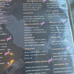 Menu Menu