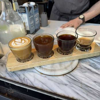 Saint Frank Coffee - Coffee Flight - Coffee & Tea Near Me - Menlo Park, California Saint Frank Coffee - Coffee Flight - Coffee & Tea Near Me - Menlo Park, California