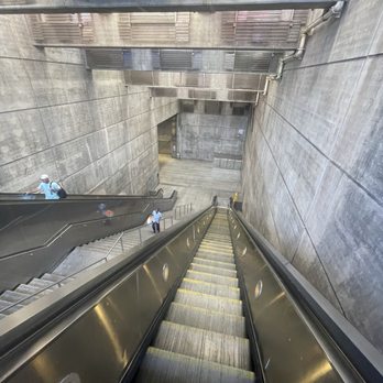 Metro Los Angeles - Freaky ain't it? Long escalator - Public Transportation Near Me - Los Angeles, California