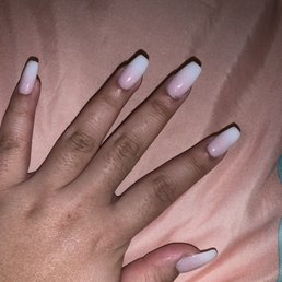 55$ for ombré, soak off, and coffin