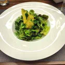Steakhouse Brunnen - One of the few salat dishes with italian dressing