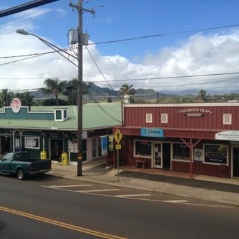 Olympic Cafe - View from the balcony tables upstairs - Seafood Near Me - Kapaa, Hawaii