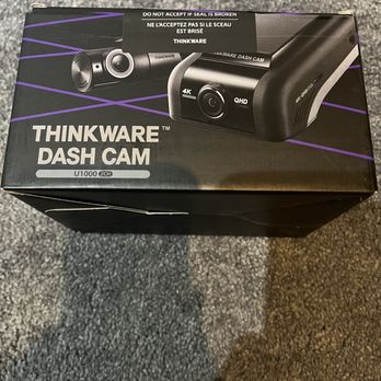 AceDashcam - Box for my new dashcam: Thinkware U1000 - Auto Security Near Me - Upland, California