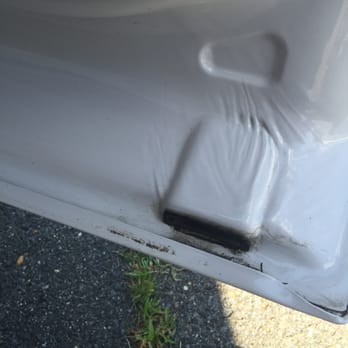 Flipz Mobile Detail - dirt still left on the door - Auto Detailing Near Me