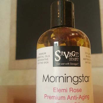 Savage Soaps - Morningstar Elemi Facial Oil. This helps with the anti-aging process! - Cosmetics & Beauty Supply Near Me - Frederick, Maryland Savage Soaps - Morningstar Elemi Facial Oil. This helps with the anti-aging process! - Cosmetics & Beauty Supply Near Me - Frederick, Maryland