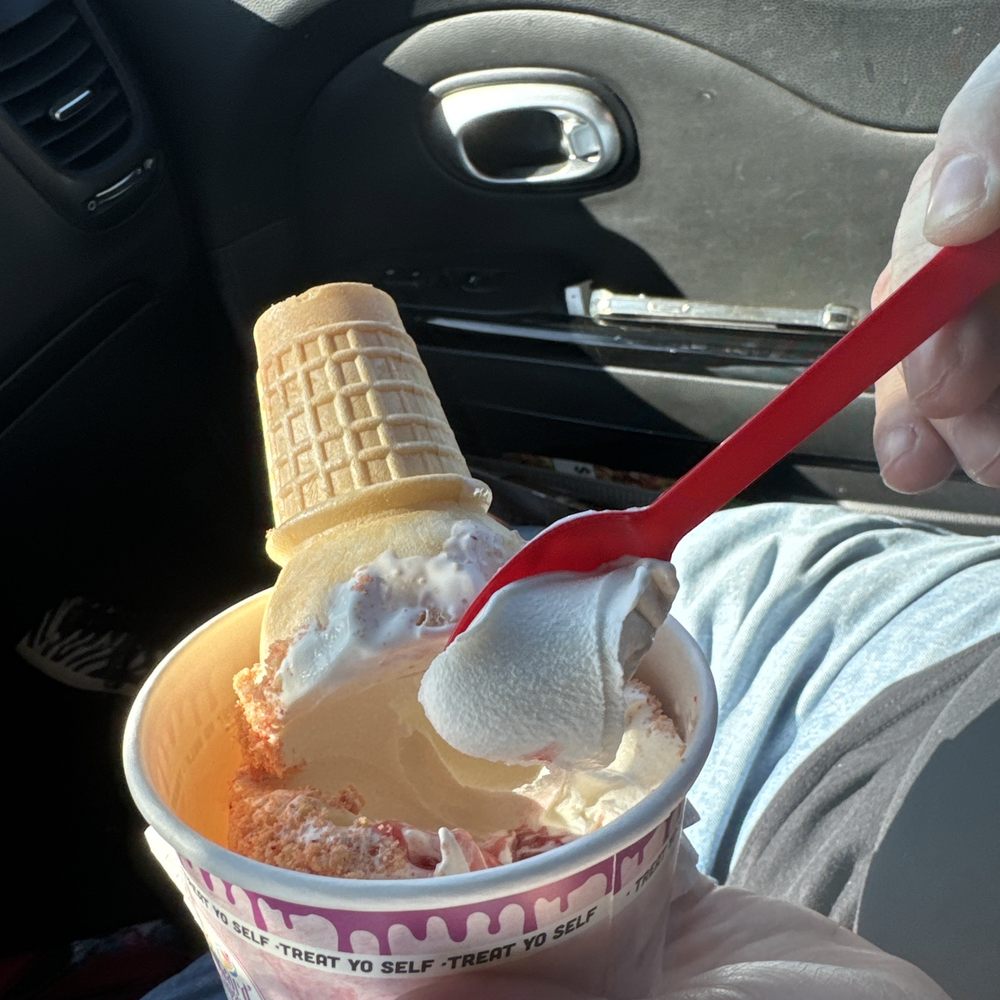 Strawberry shortcake cone Strawberry shortcake cone