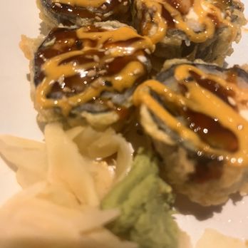 Asia Cafe - Cedar Bluff - Uncle Sam roll.. we had already eaten half the plate before I took a picture! - Asian Fusion Near Me - Knoxville, Tennessee Asia Cafe - Cedar Bluff - Uncle Sam roll.. we had already eaten half the plate before I took a picture! - Asian Fusion Near Me - Knoxville, Tennessee