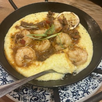 Tupelo Honey Southern Kitchen & Bar - Tupelo's Shrimp & Grits (GF) - Southern Near Me - Myrtle Beach, South Carolina