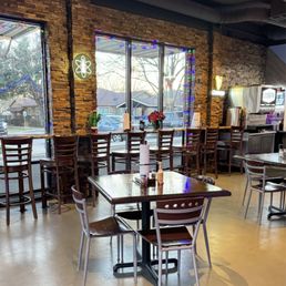 tables and chairs