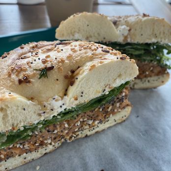 Whale Bites Cafe - Salmon bagel - Breakfast & Brunch Near Me - Depoe Bay, Oregon