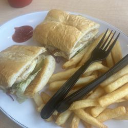 Outdoor Grill - Garlic Chicken Sammy