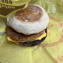 McDonald's - See how the bread is crispy.