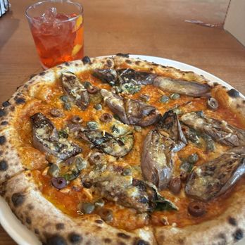 Etto - Sicilian eggplant pizza, Etto Negroni. - Bars Near Me - Washington, DC, District of Columbia