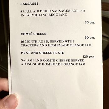 Ruby - Snack menu - Lounges Near Me - København K, 84 Ruby - Snack menu - Lounges Near Me - København K, 84