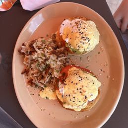 Smashed Avocado Benny