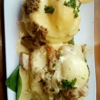 Ruby Slipper Marigny - Variety benedict... asked for extra hollandaise on the side, instead was just smothered with it... - Breakfast & Brunch Near Me - New Orleans, Louisiana