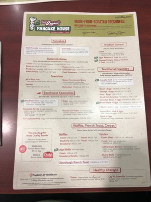 Menu photo 6 The Original Pancake House Plano, TX Menu photo 6 The Original Pancake House Plano, TX