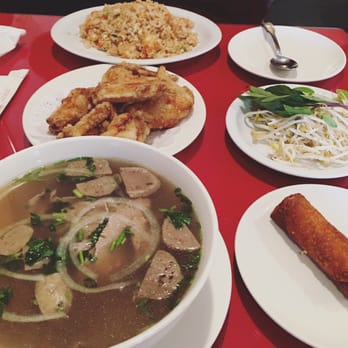 Saigon Palace - The usual. (Combo pho, deep fried chicken wings, and shrimp fried rice) - Vietnamese Near Me - Charlotte, North Carolina Saigon Palace - The usual. (Combo pho, deep fried chicken wings, and shrimp fried rice) - Vietnamese Near Me - Charlotte, North Carolina