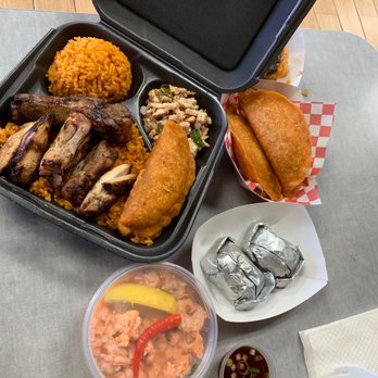 Red Rice - Red Rice, BBQ Pork Spareribs, Empanada Shrimp Kelaguen Hafa Adai Plate Tamales Gisu - Barbeque Near Me - Las Vegas, Nevada Red Rice - Red Rice, BBQ Pork Spareribs, Empanada Shrimp Kelaguen Hafa Adai Plate Tamales Gisu - Barbeque Near Me - Las Vegas, Nevada