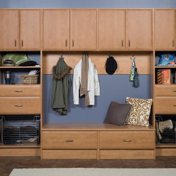 Closet Transformations - Candlelight pillowtop-style mudroom design - Interior Design Near Me - Sebastopol, California