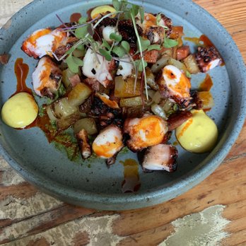 Lechon - Grilled octopus - Tapas Bars Near Me - Portland, Oregon Lechon - Grilled octopus - Tapas Bars Near Me - Portland, Oregon
