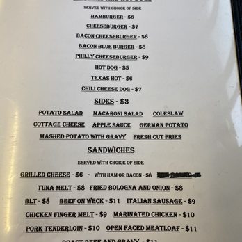 Cozy Corner Family Restaurant - the menu - Ice Cream & Frozen Yogurt Near Me - Springville, New York Cozy Corner Family Restaurant - the menu - Ice Cream & Frozen Yogurt Near Me - Springville, New York