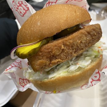 SuperCrisp - vegan tofu burger - Fast Food Near Me - Detroit, Michigan