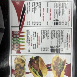 Down D island Roti Shop - Menu