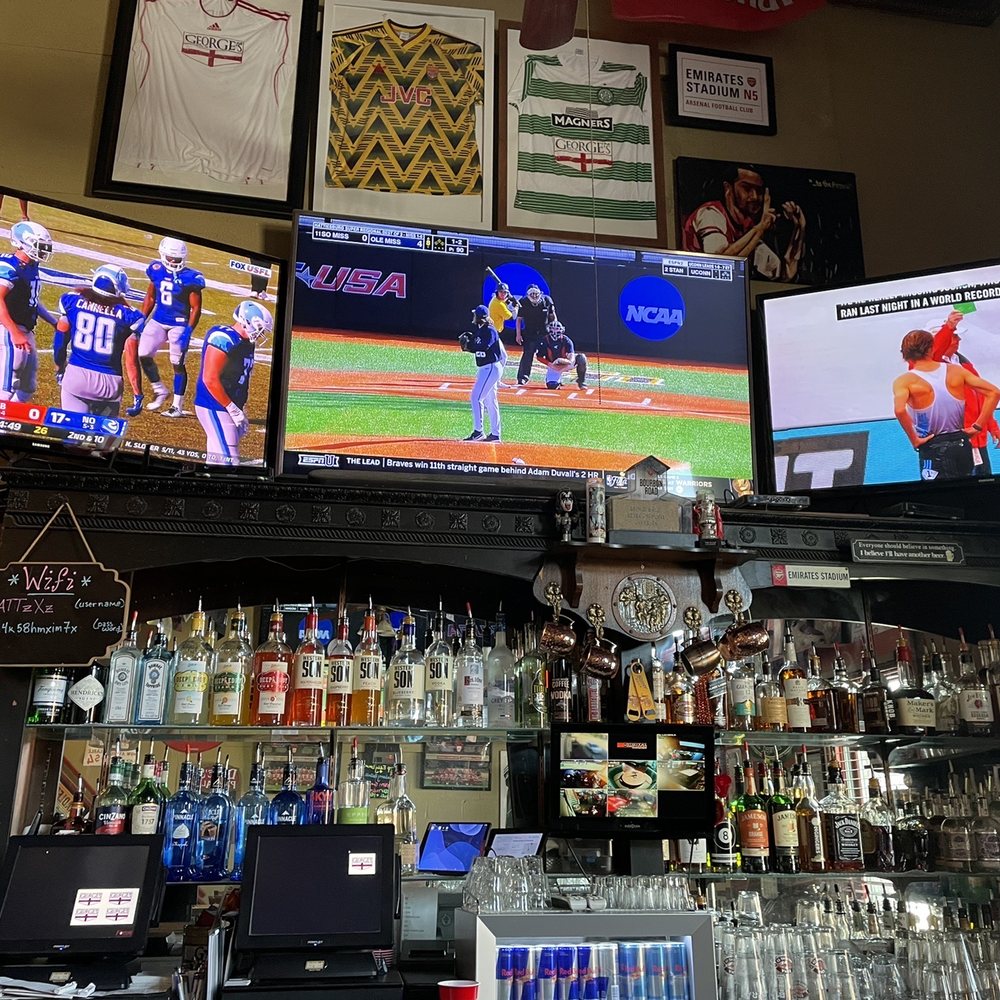 Georges Pub - View from the bar - Pubs Near Me - Jenks, Oklahoma