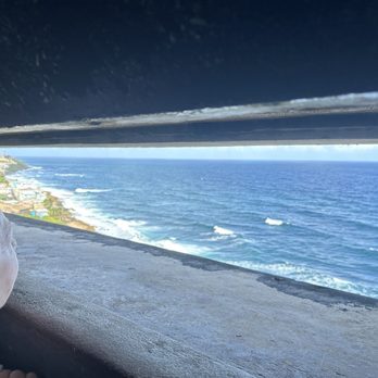 Castillo San Cristóbal - View out of the WWII defense addition. - Tours Near Me - San Juan, Puerto Rico Castillo San Cristóbal - View out of the WWII defense addition. - Tours Near Me - San Juan, Puerto Rico