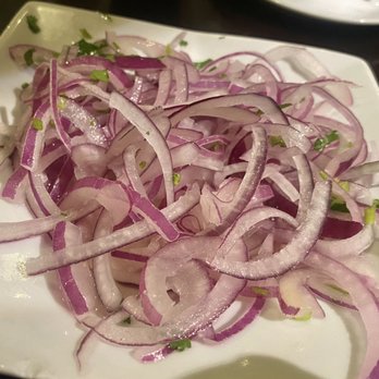 Inka Mama's - The always delicious onions in lime juice. - Peruvian Near Me - Santa Ana, California Inka Mama's - The always delicious onions in lime juice. - Peruvian Near Me - Santa Ana, California