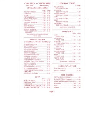 Menu photo 7 Ten Yen Restaurant Livonia, MI Menu photo 7 Ten Yen Restaurant Livonia, MI
